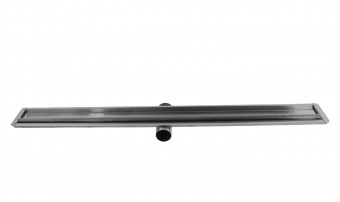 Ralo Linear Oculto Saida Central Horizontal Inox304