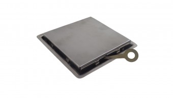 Ralo Quadrado Aparente Inox304