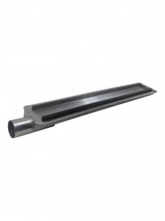 Ralo Linear Oculto Saida Horizontal na Lateral Inox304
