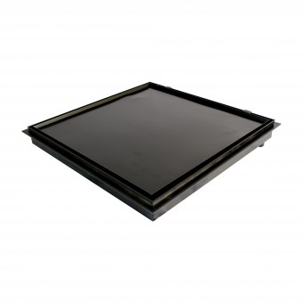 Tampa Casa De Maquina Oculta Em Aluminio 90x90 Cm Preto