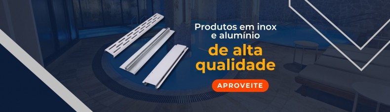 Banner inox e alumínio