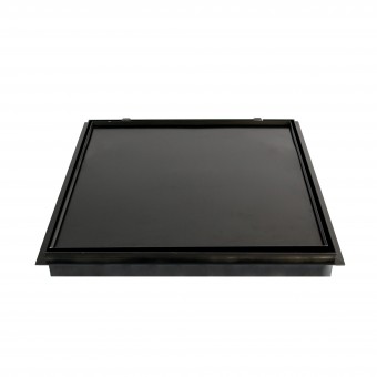 Tampa Casa De Maquina Oculta Em Aluminio 90x90 Cm Preto