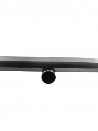 Ralo Linear Aparente Saida Central Horizontal Inox304