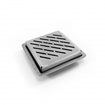 Ralo Quadrado Perfurado 15x15 Inox304