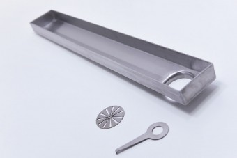 Ralo Linear Perfurado Saida Lateral Inox304